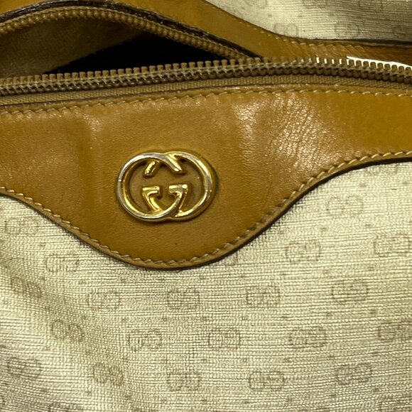 Gucci Bowling Bag Tan top handle/ Pricing to sell - Picture 5 of 16